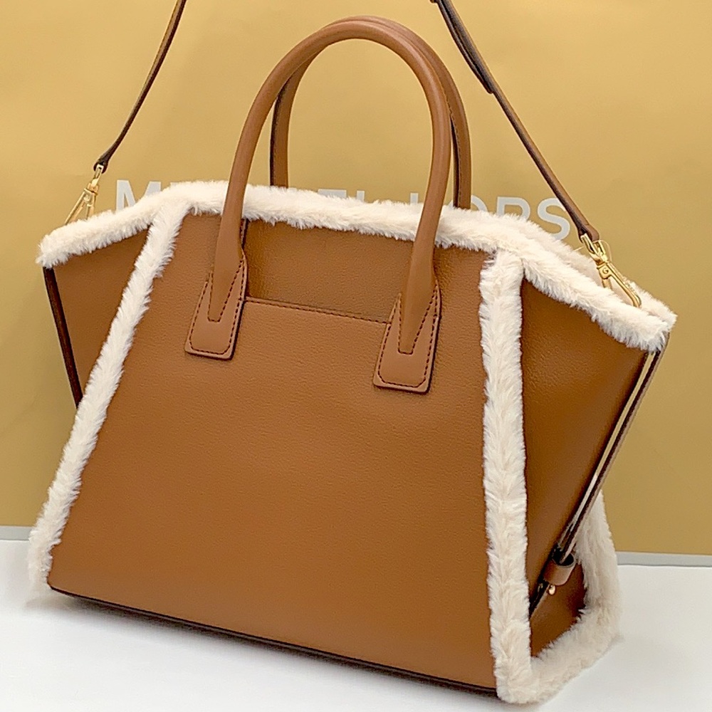 MICHAEL KORS AVRIL LARGE TOP ZIP SATCHEL LUGGAGE - Picture 3 of 16